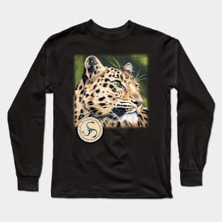 Amur Leopard Long Sleeve T-Shirt